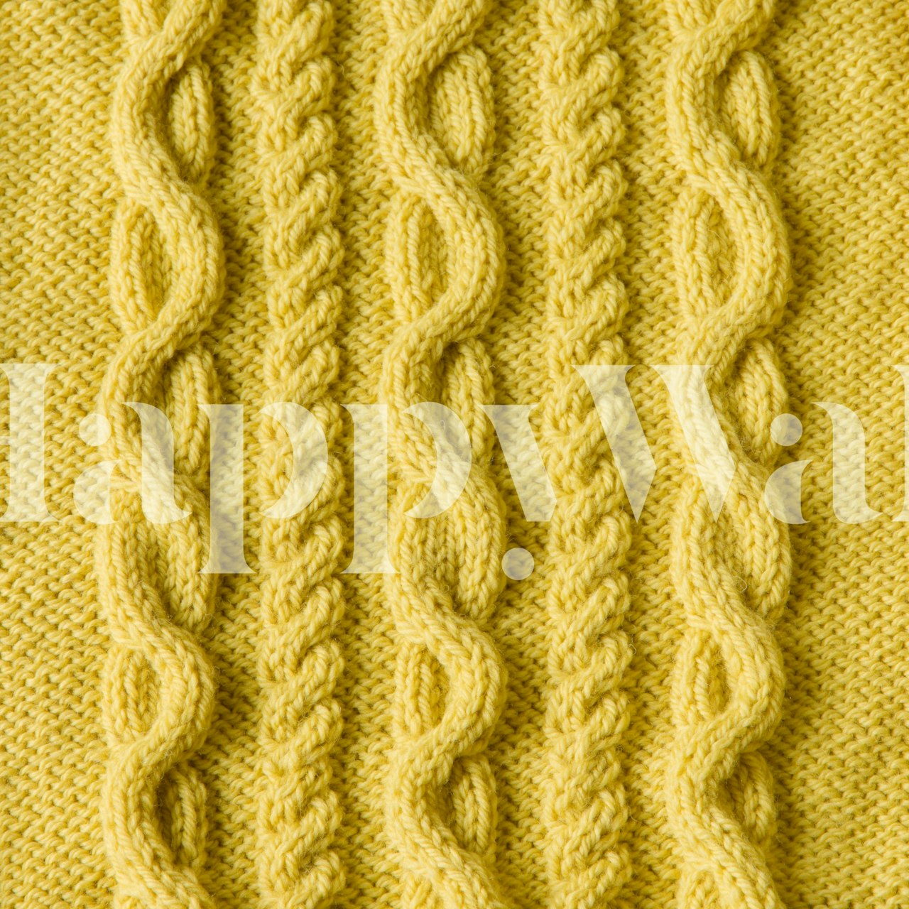 Ταπετσαρία Sunny Knit Texture που εμφανίζεται σε ένα δωμάτιο