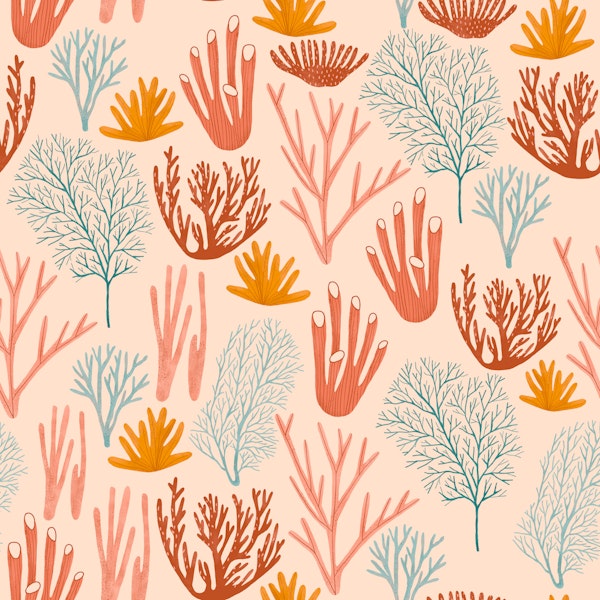 Tropical Coral Vibes