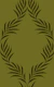 Vintage Lattice Palm Leaf - Green
