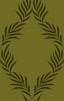 Vintage Lattice Palm Leaf - Green wallpaper