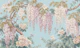 Imperial Wisteria Art Blue