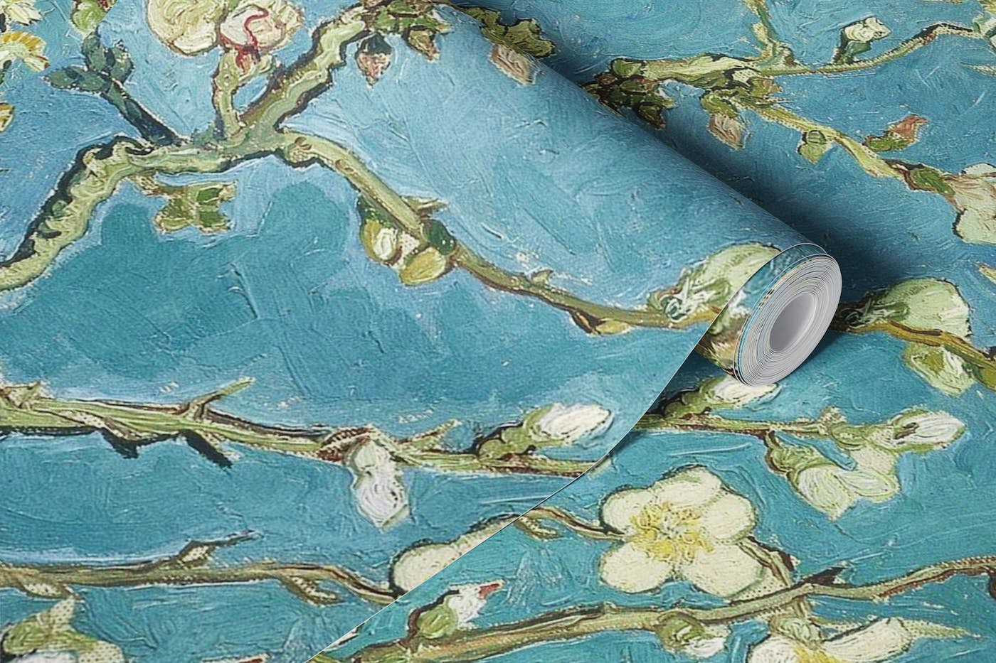 Van Gogh Inspired Blossom Art wallpaper roll