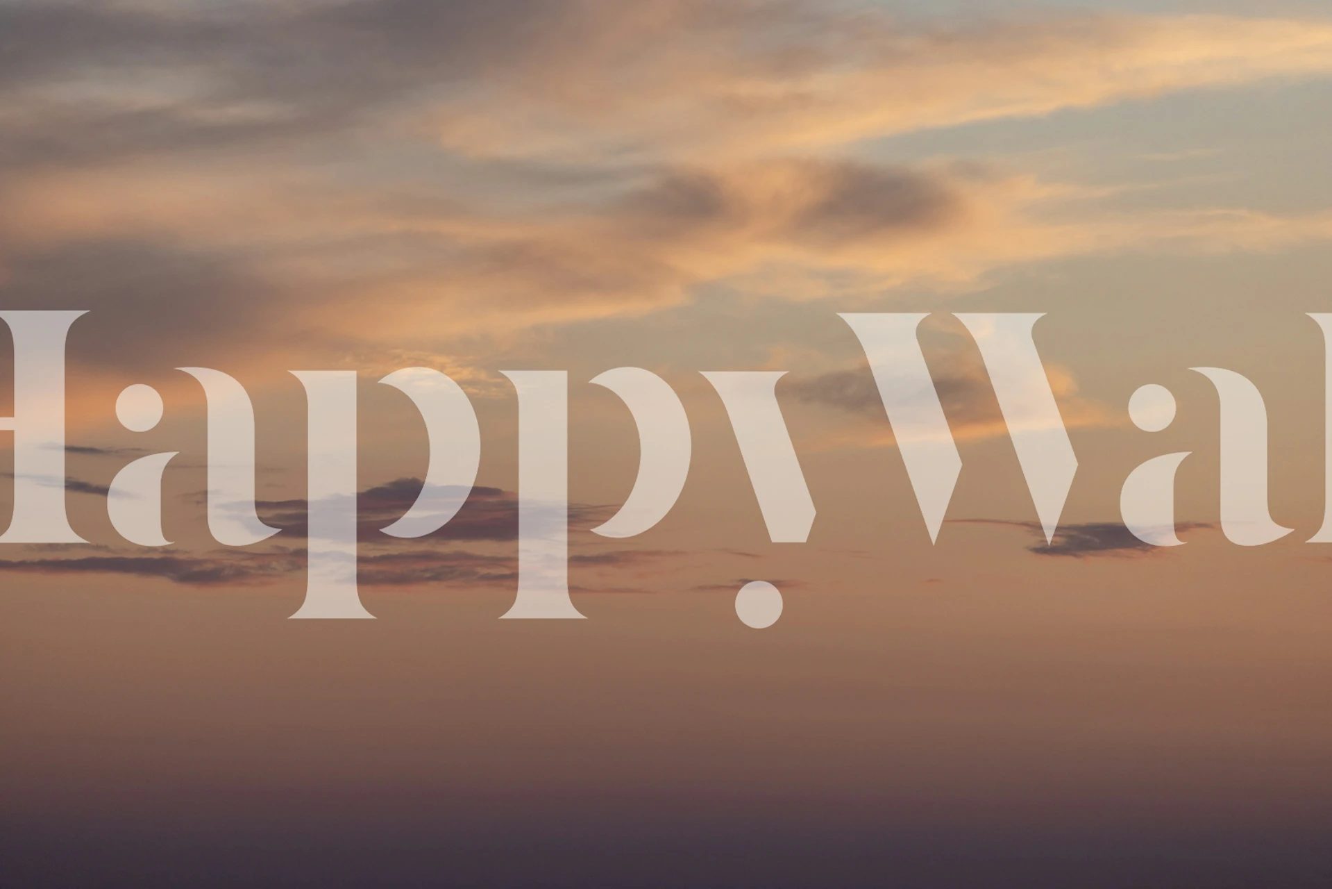 Pastel gradient clouds in soft hues of pink and lavender wallpaper