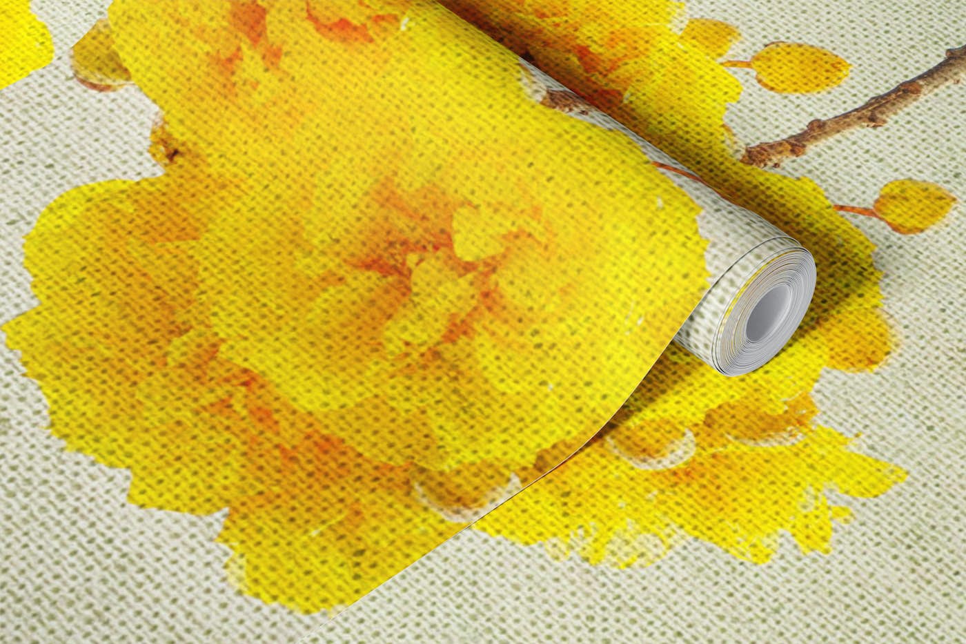 Springtime Floral Design wallpaper roll