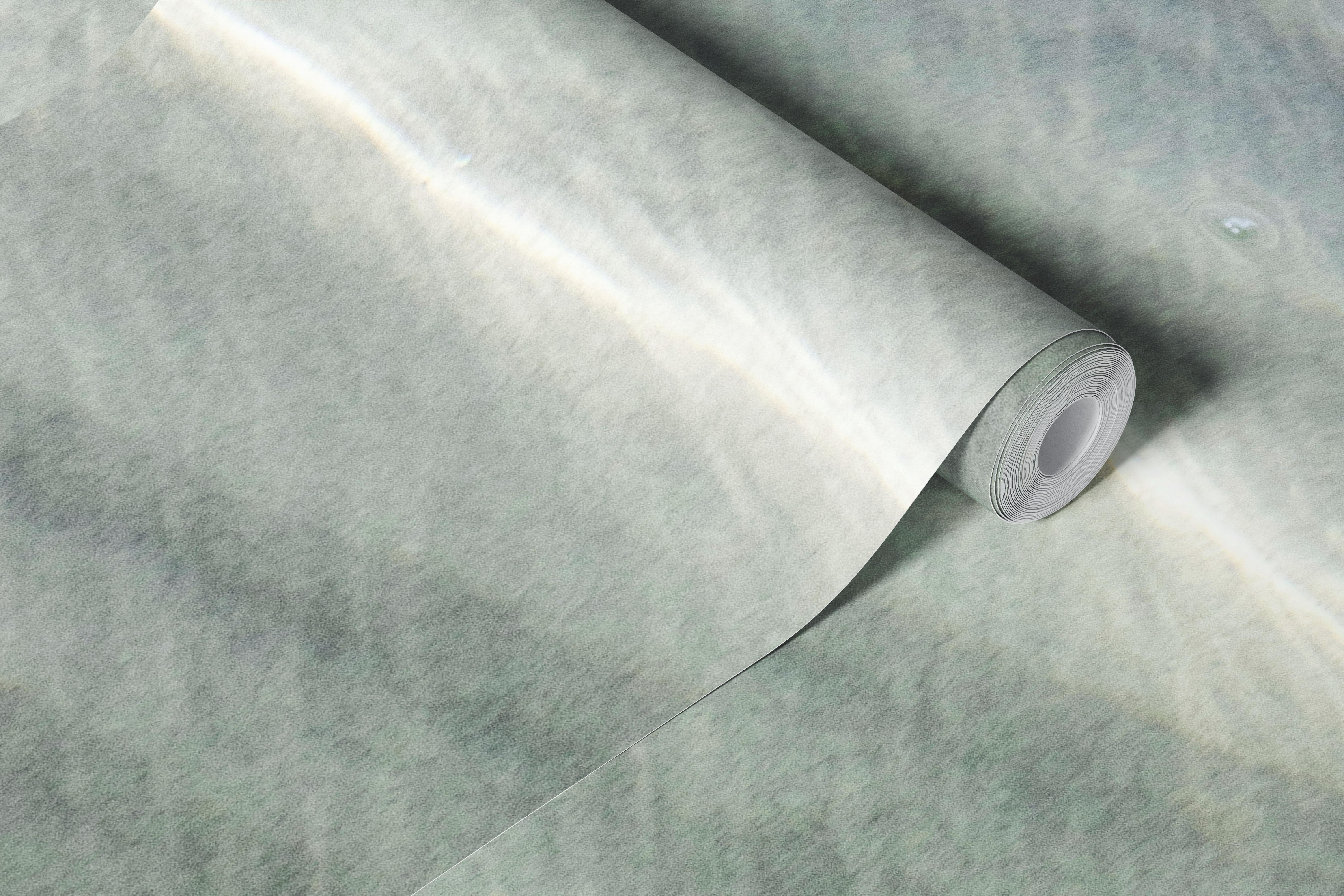 Gentle Wave Reflections wallpaper in a room