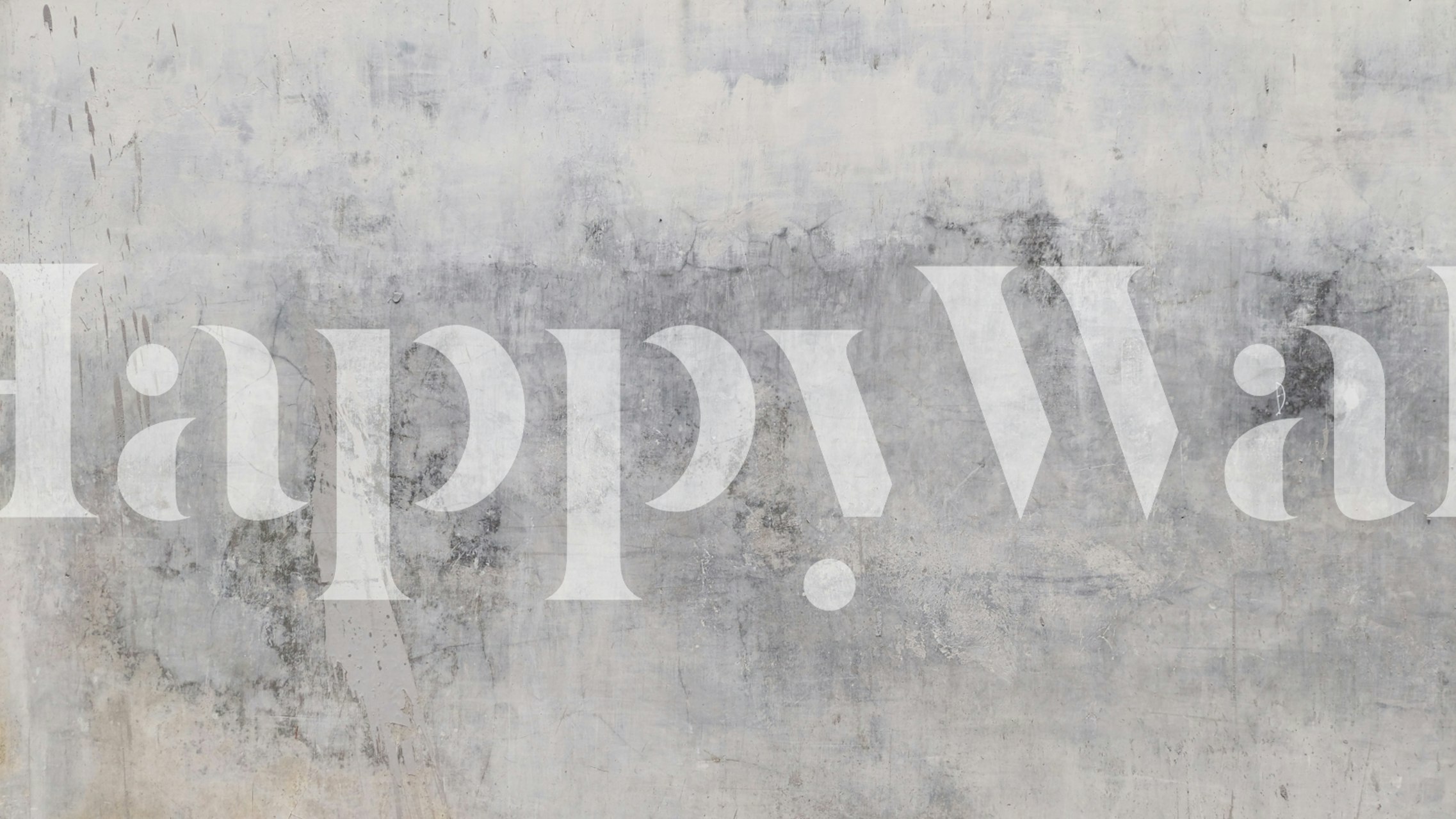 Faded Gray Wall Texture σε ένα δωμάτιο