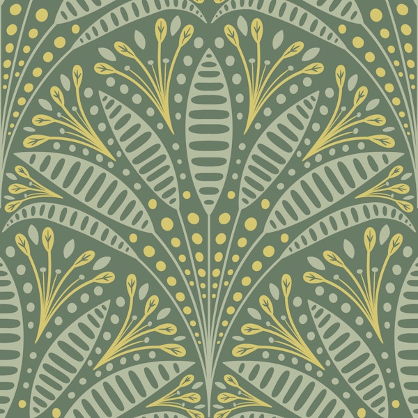 Green Leafy elegance