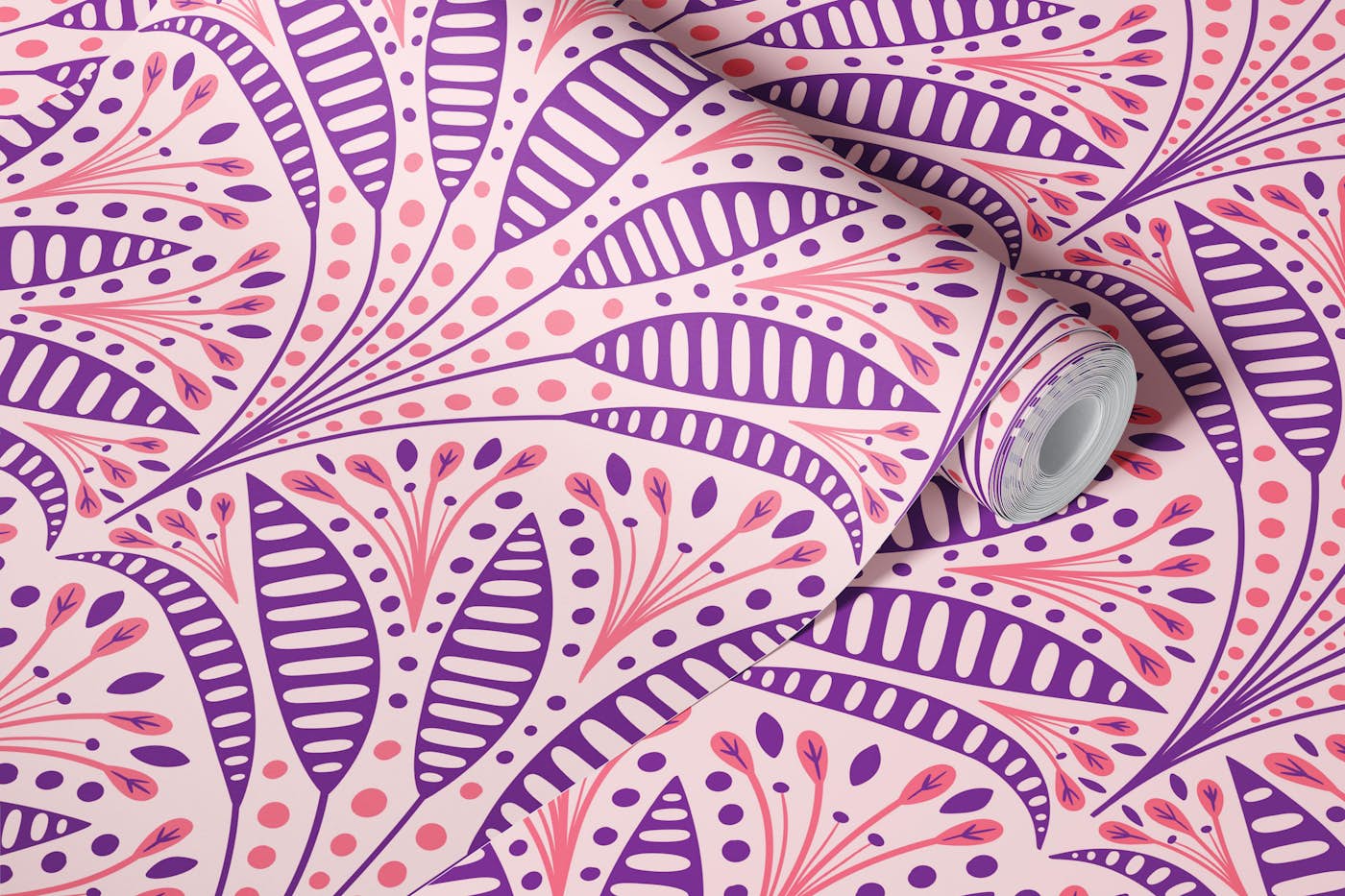 Leafy Delight Harmony wallpaper roll