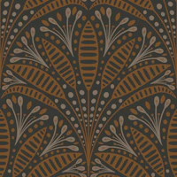Dark Botanical Bliss carta da parati