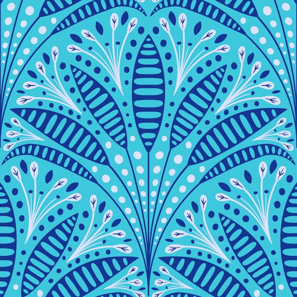 Azure Art Deco