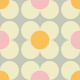 Retro 70s Scandi Flowers - Pink Yellow