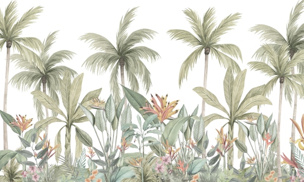 Lush Green Leaves Art