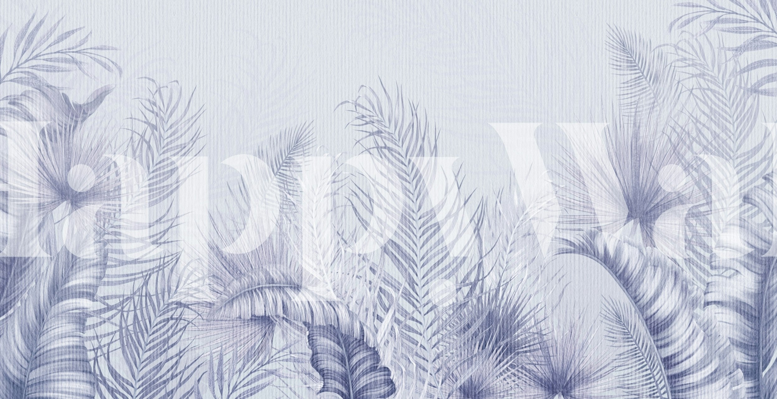 Chic Botanical Wall Art σε ένα κομψό δωμάτιο