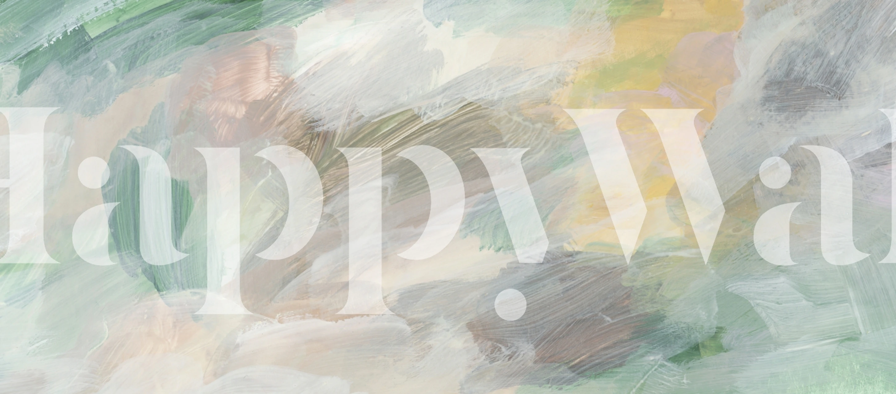 Organic Pastel Blot-tapet i et rum