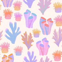 Vibrant Coral Reef Delight wallpaper