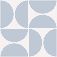 Modern Geometric Blue tapete