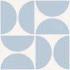 Modern Geometric Blue