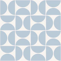 Modern Geometric Blue tapet