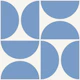 Modern Blue Geometry