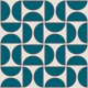 Modern Blue Geometry