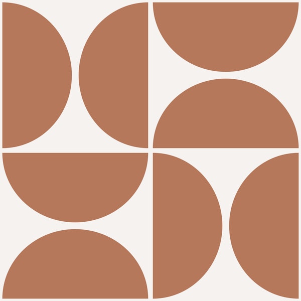 Terracotta Geometric Tiles