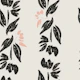 Backroads Black Floral Stripe