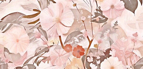 Hibiscus Garden Soft Rose Blush