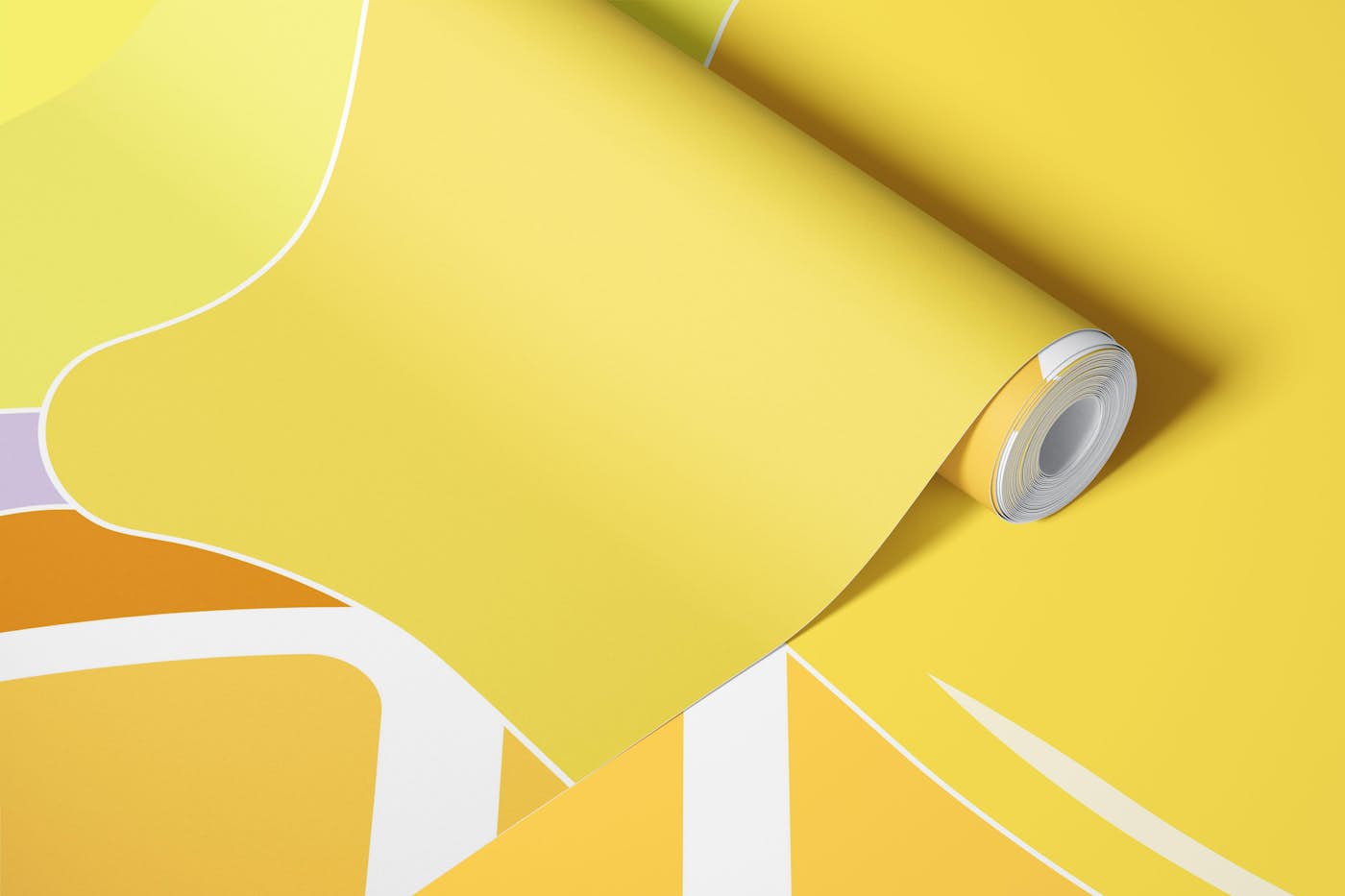 Tropical Citrus Charm wallpaper roll