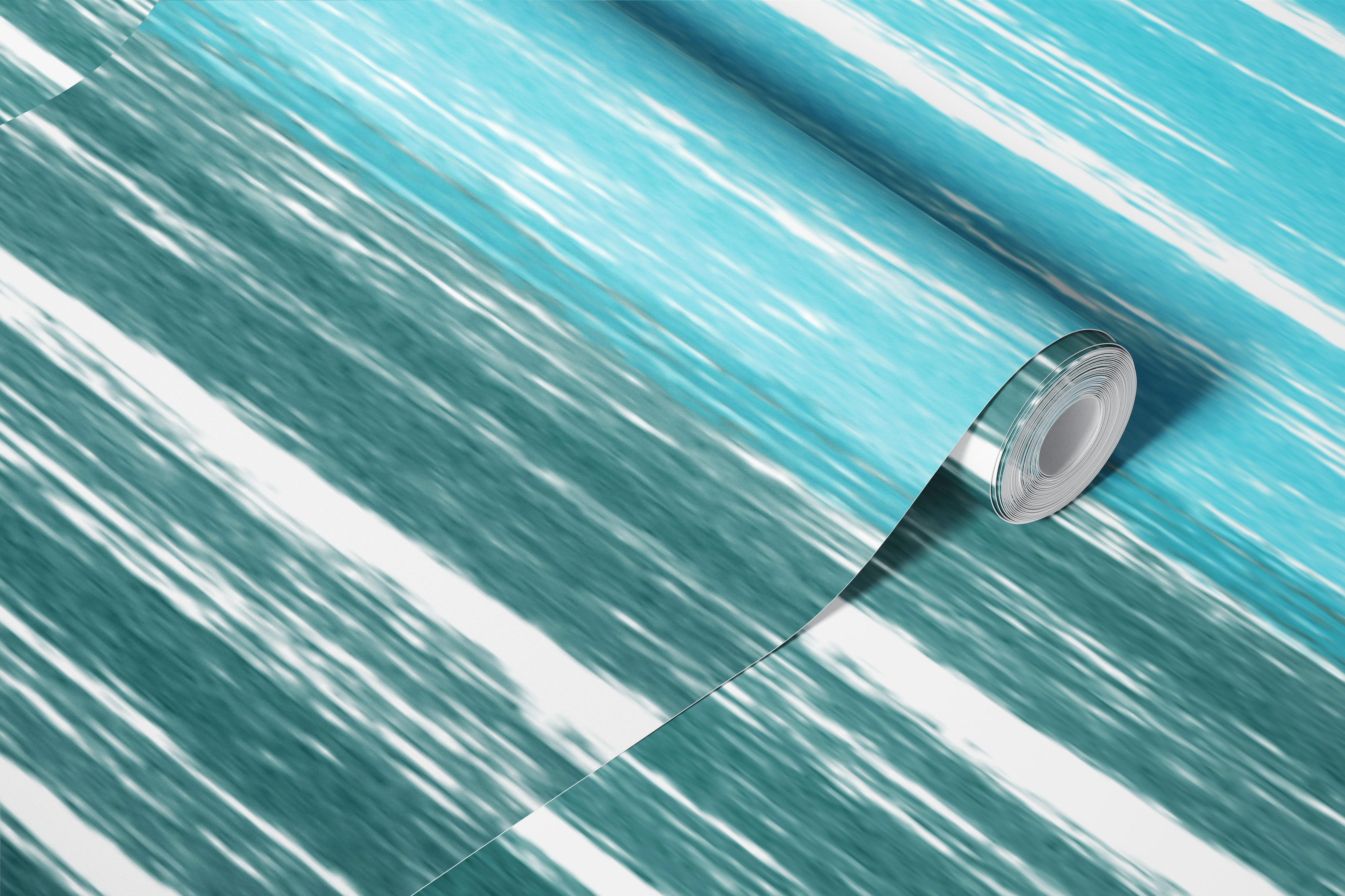 Blue Calmness wallpaper in a living room