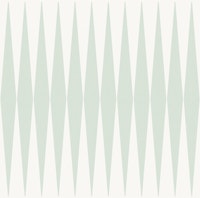 mid-century modern diamond light sage wallpaper