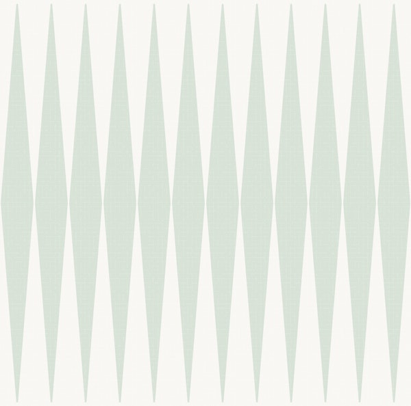 mid-century modern diamond light sage