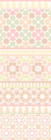 Alhambra Tessellations- Rhubarb custard Med tapet