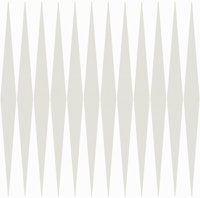mid-century modern diamond grey linen wallpaper