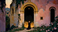 Dreamy Mediterranean Retreat carta da parati