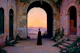 Mystical Evening Archway