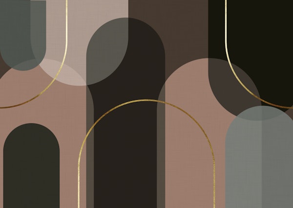 Curved Elegance in Neutral Tones