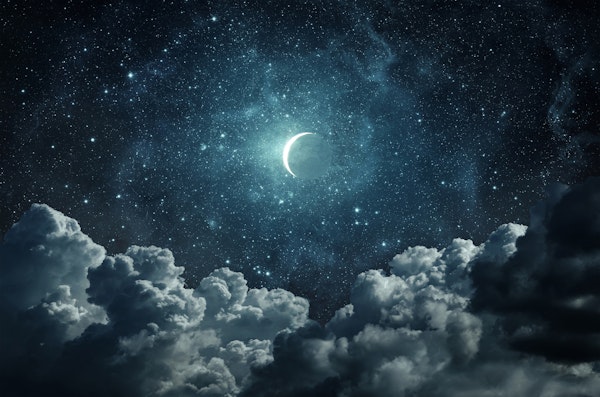 Serene Nighttime Sky