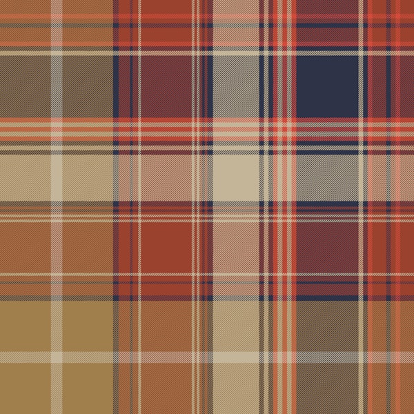 Autumn Heritage Plaid Blue Rust Red