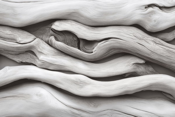 Coastal Silence Whitewashed Wood