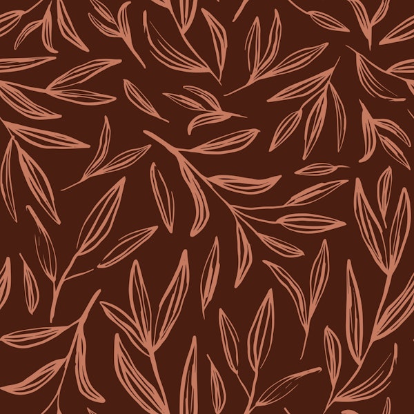 Botanical Brown Leaves