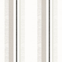 Neutral Stripe Mid-Century Modern Interiors wallpaper