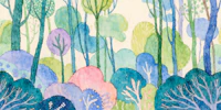 Whimsical Forest Vibes tapet