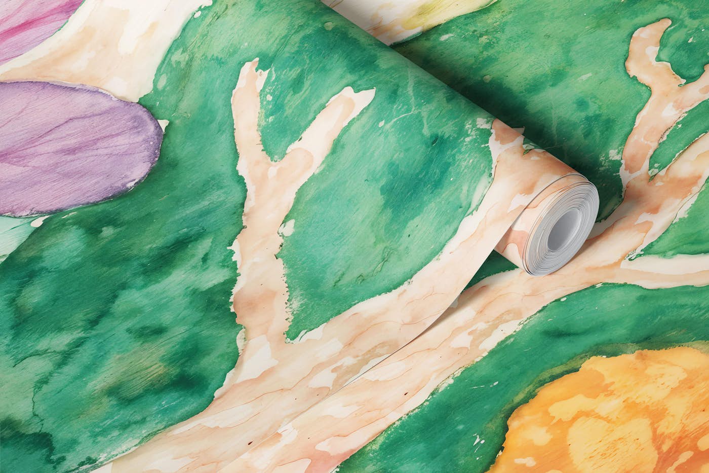 Enchanted Woodland Scene wallpaper roll
