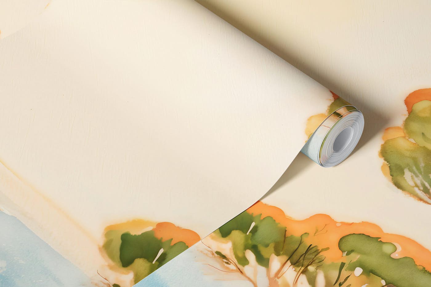 Coastal Forest Retreat wallpaper roll