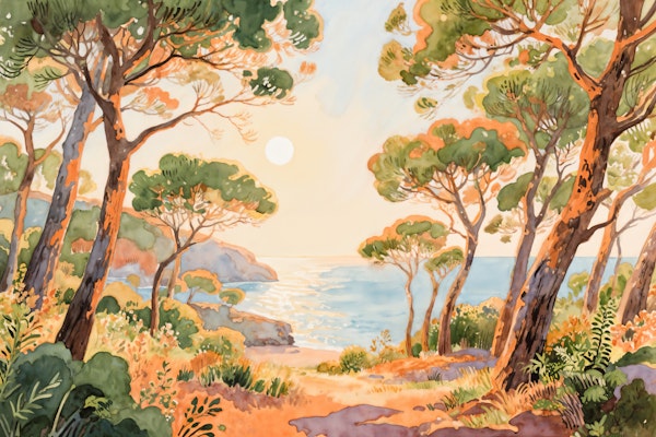 Coastal Forest Retreat