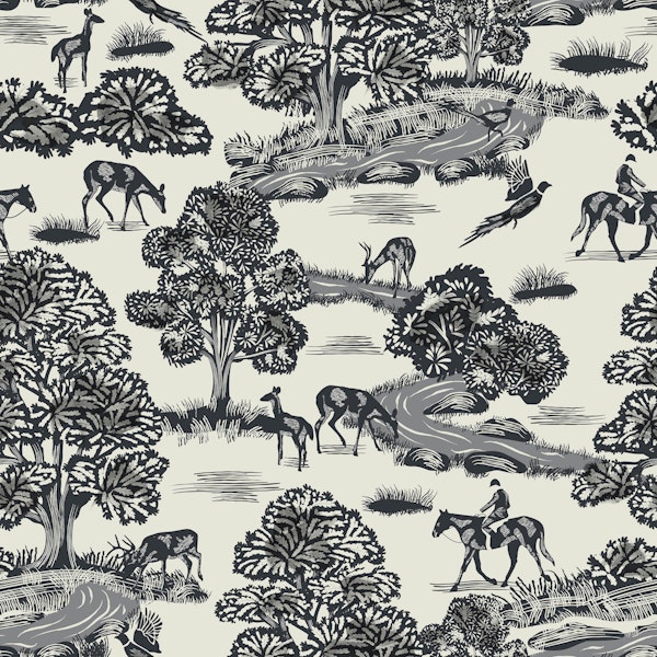 Country Brook- Black- Small