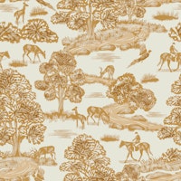 Country Brook- Gold wallpaper