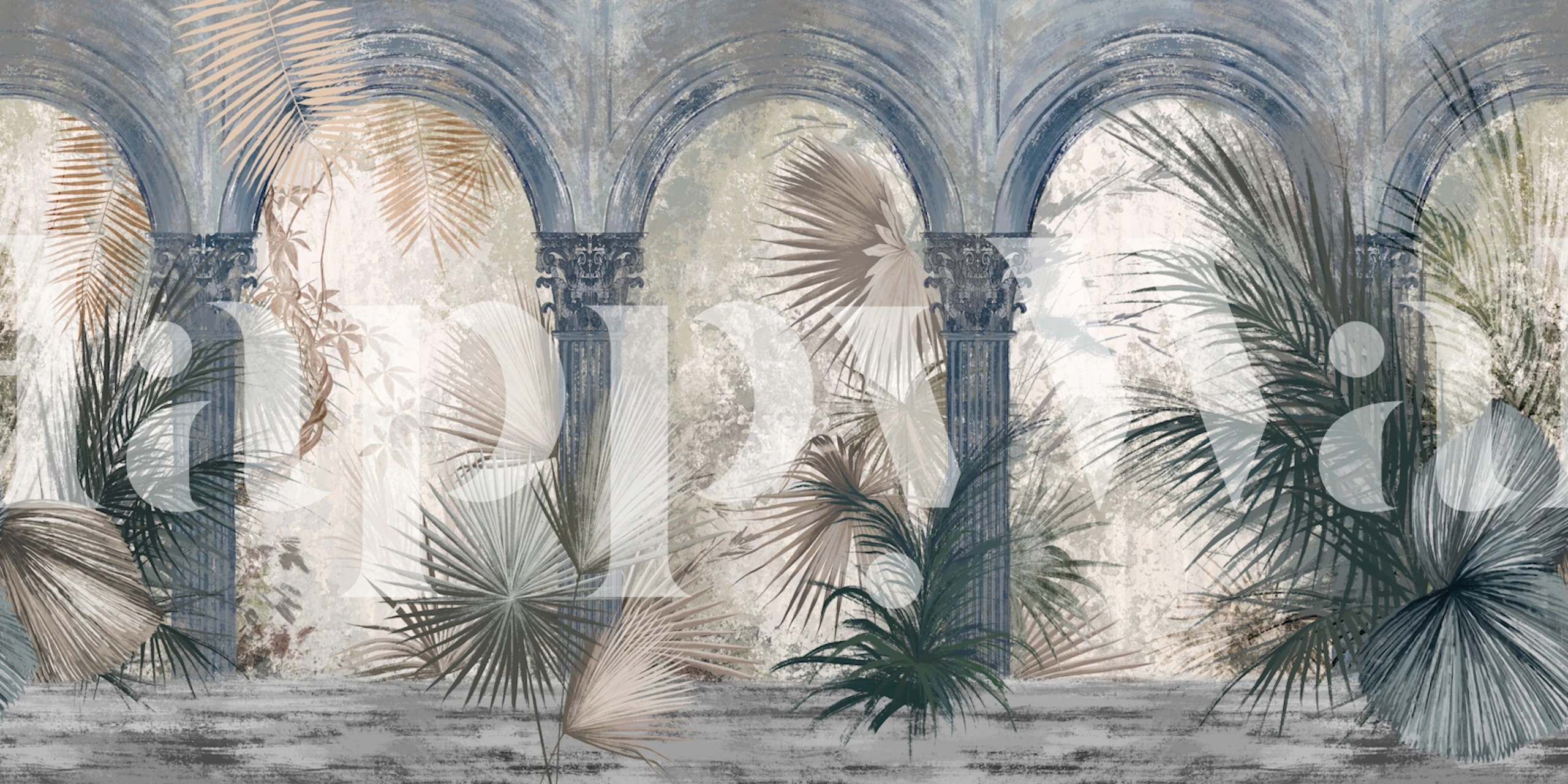 Columns 4 wallpaper featuring lush foliage