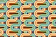 Intertwined Curved Stripes L – Earthy 70s
