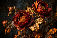 Baroque Luxury Flowers tapeta